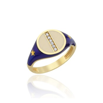 0.04 Ct Galaksi Pırlanta Yüzük - 3