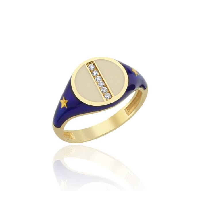 0.04 Ct Galaksi Pırlanta Yüzük - 3