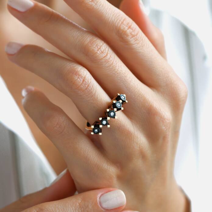 0.15 Ct Elmas Beştaş Pırlanta Yüzük - 1