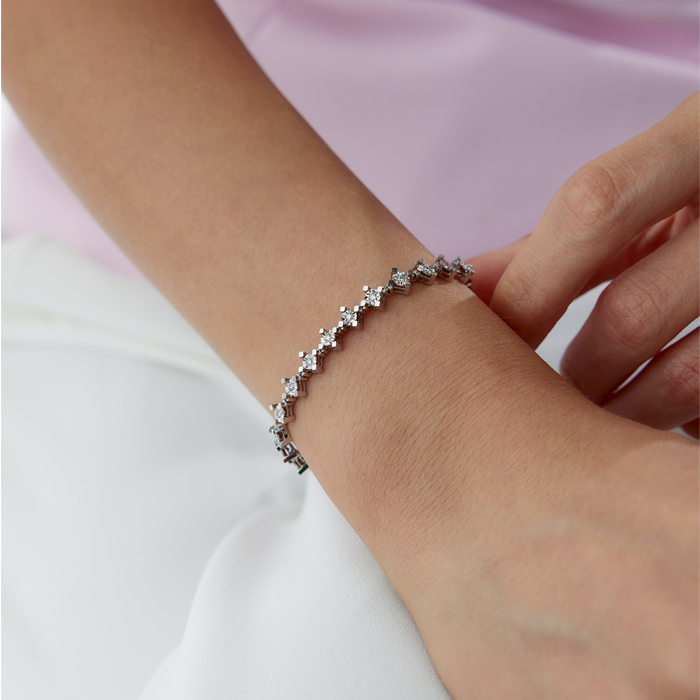 0.17 Karat Clean Pırlanta Bileklik - Özkonak