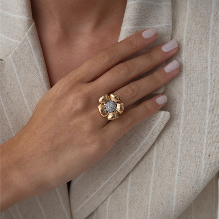 0.25 ct Papatya Pırlanta Yüzük - Siempre (1)