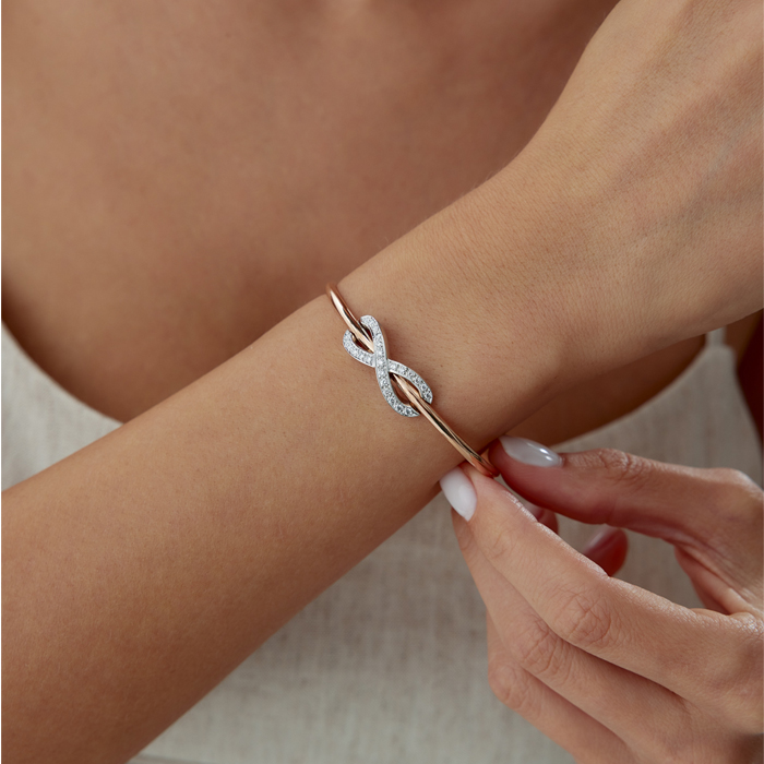 0.25 Karat Infinity Pırlanta Kelepçe - Özkonak (1)