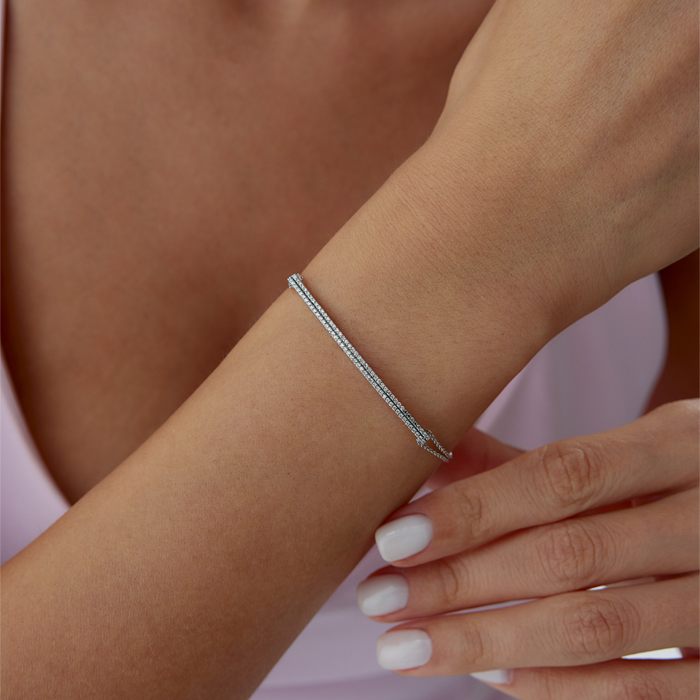 0.26 Karat Line Pırlanta Bileklik - Özkonak (1)