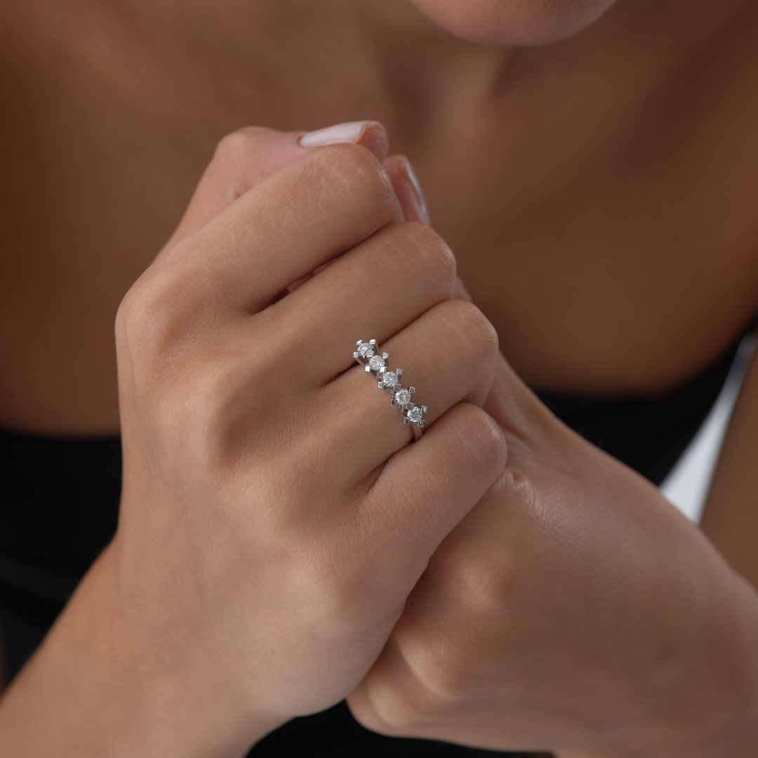 0.30 ct Beştaş Pırlanta Yüzük - 1