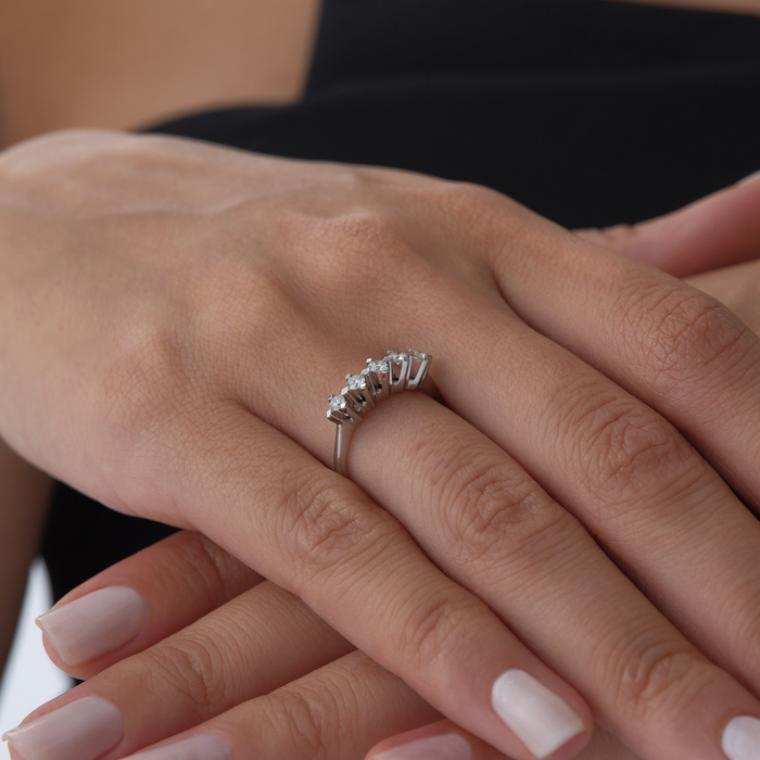 0.30 ct Beştaş Pırlanta Yüzük - 4