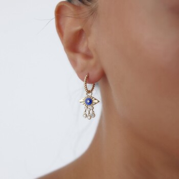 0.30 Ct London Eye Pırlanta Küpe - Simoro