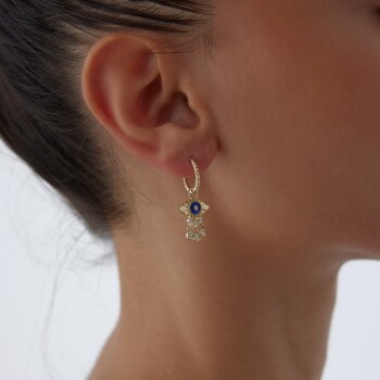 0.30 Ct London Eye Pırlanta Küpe - Simoro (1)