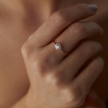 0.30 Ct Pırlanta Luys Yüzük - Siempre (1)