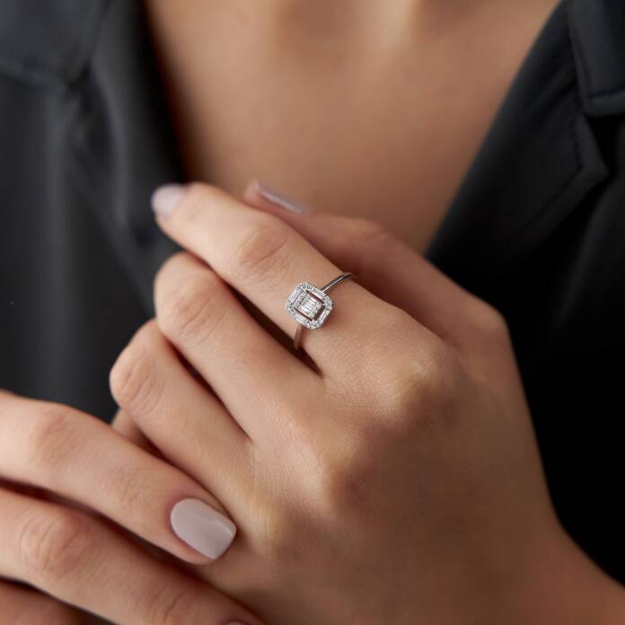 0.32 Ct Pırlanta Lia Baget Yüzük - 2