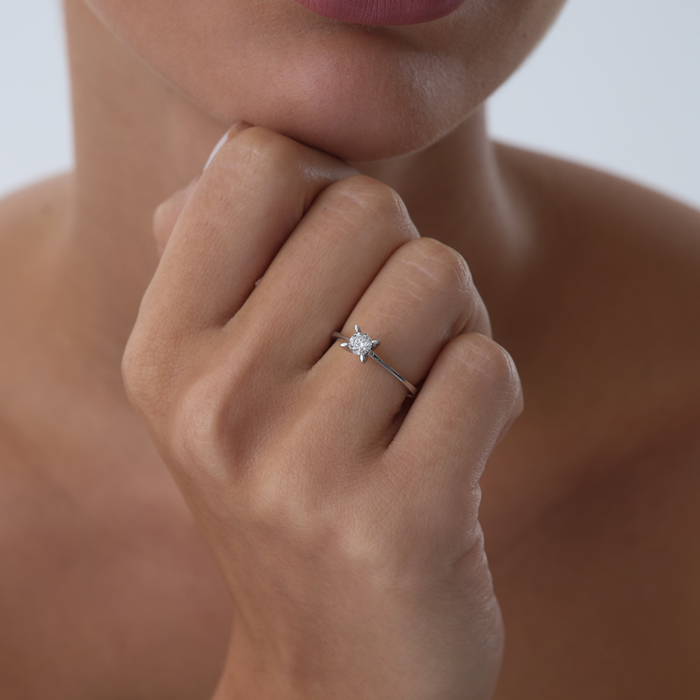 0.32 ct Tektaş Amor Yüzük - Siempre