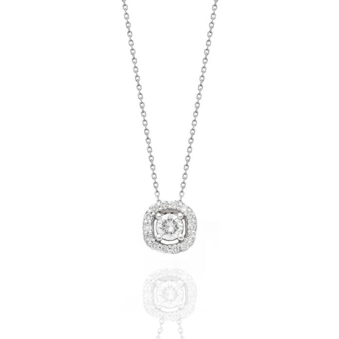 0.33 Karat Pırlanta Sia Kolye - 3