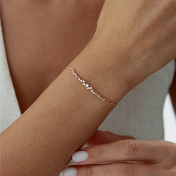 0.33 Karat Queen Pırlanta Bileklik - Özkonak (1)