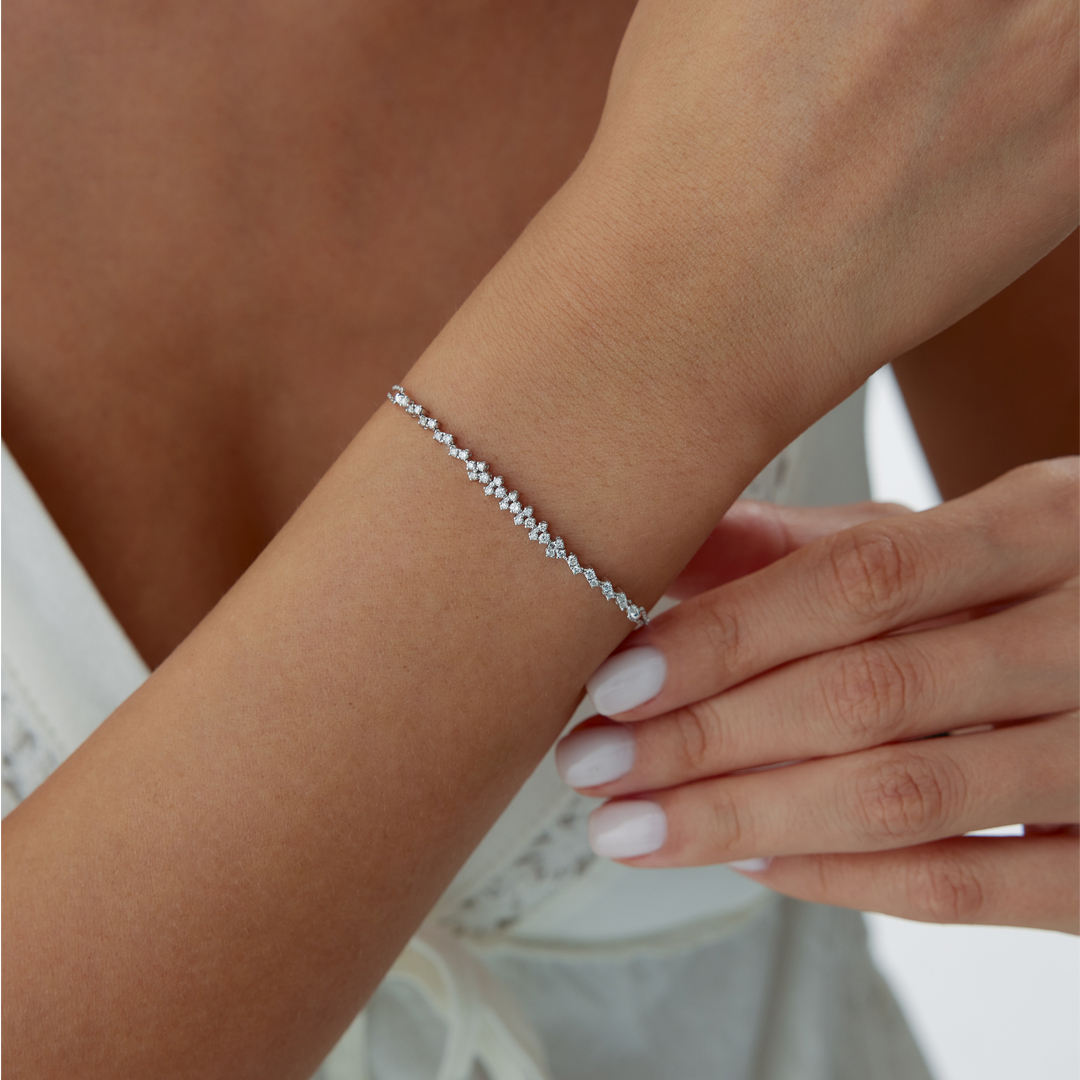 0.35 Karat Misty Pırlanta Bileklik - 2