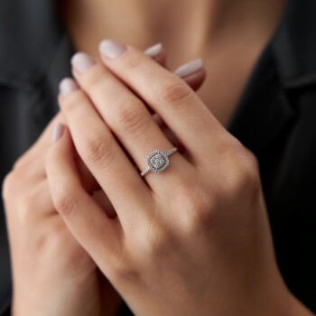 0.37 Ct Pırlanta Harmony Yüzük - Siempre