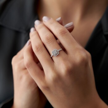 0.37 Ct Pırlanta Harmony Yüzük - Siempre (1)