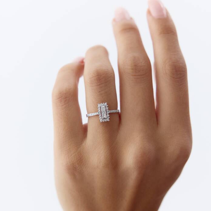 0.37 Ct Pırlanta Heka Yüzük - 2