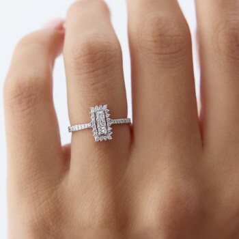 0.37 Ct Pırlanta Heka Yüzük - Siempre