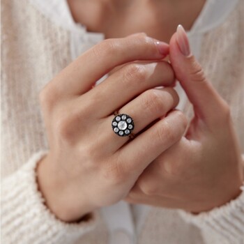 0.40 Ct Elmas Taşlı Yüzük - 3