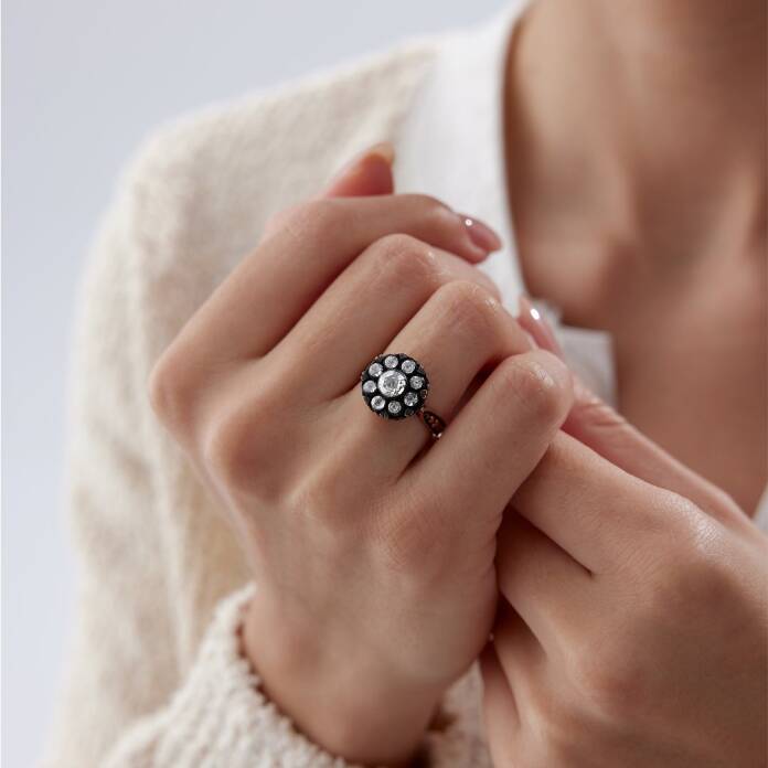 0.40 Ct Elmas Taşlı Yüzük - 4