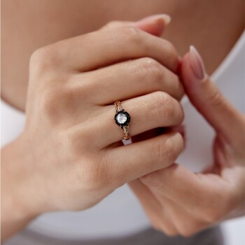 0.40 Ct Elmas Tektaş Yüzük - Özkonak