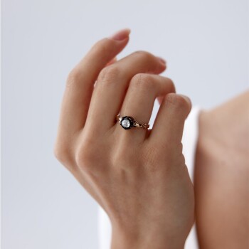 0.40 Ct Elmas Tektaş Yüzük - Özkonak (1)