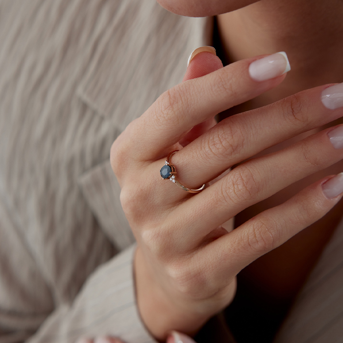 0.40 Ct Night Pırlanta Yüzük - 3