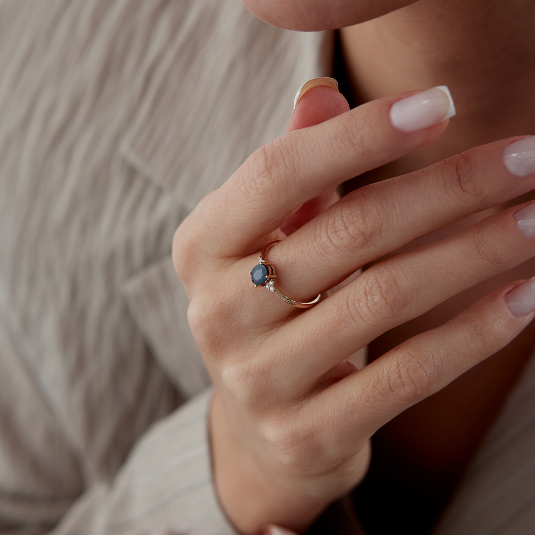 0.40 Ct Night Pırlanta Yüzük - 3