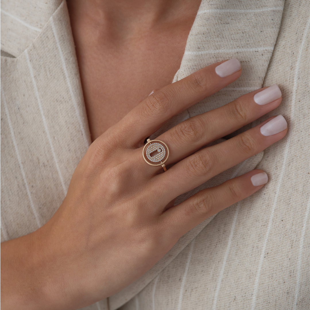 0.40 ct Shield Pırlanta Yüzük - 3