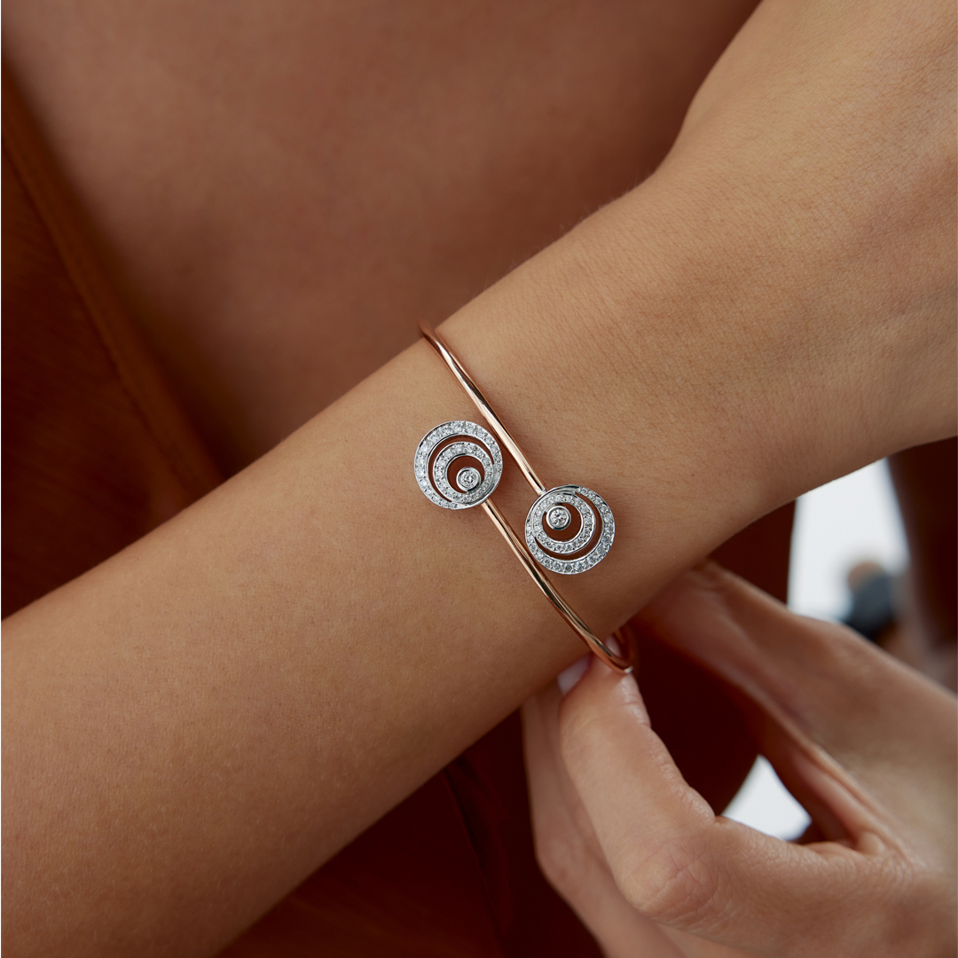 0.40 Karat Gleam Pırlanta Kelepçe - 2