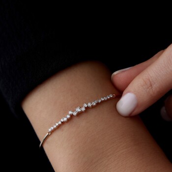 0.41 Ct Pırlanta Queen Kelepçe - Siempre