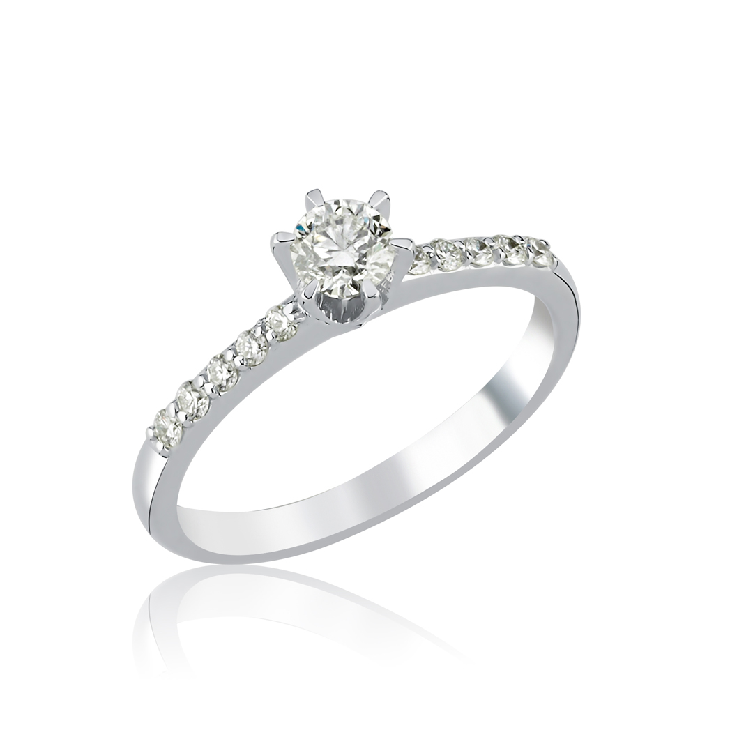 0.44 Ct Pırlanta Vi Tektaş Yüzük - 1