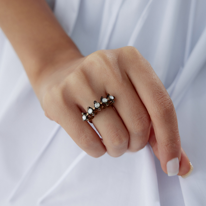 0.53 Ct Elmas Beştaş Pırlanta Yüzük - Özkonak