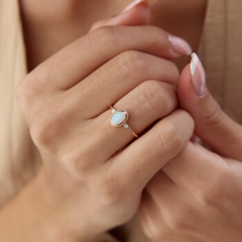 0.55 Ct Pırlanta Aytaşı Yüzük - Barla Aykun (1)