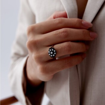 0.58 Ct Elmas Multi Stone Yüzük - Özkonak (1)