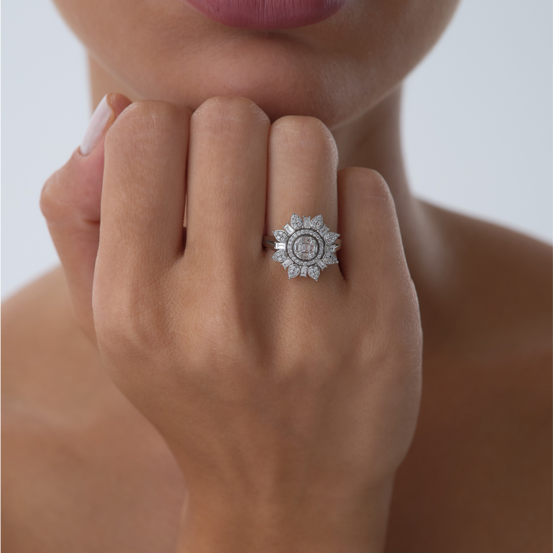 0.64 ct Gatsby Pırlanta Yüzük - 1