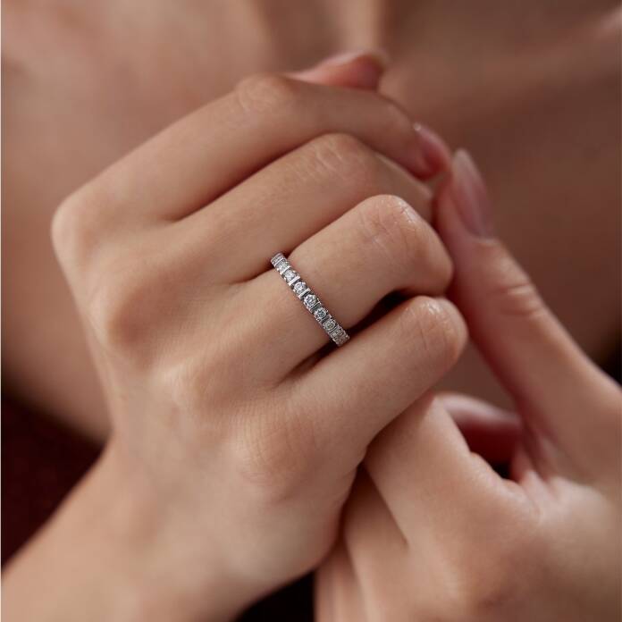 0.73 Ct Pırlanta Tamtur Yüzük - 1