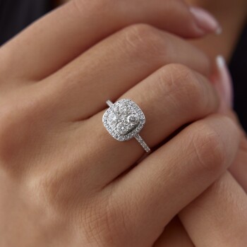 0.78 Ct Pırlanta Harmony Yüzük - Siempre