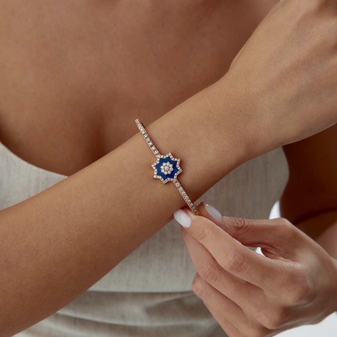 0.88 Karat Star Pırlanta Kelepçe - 2