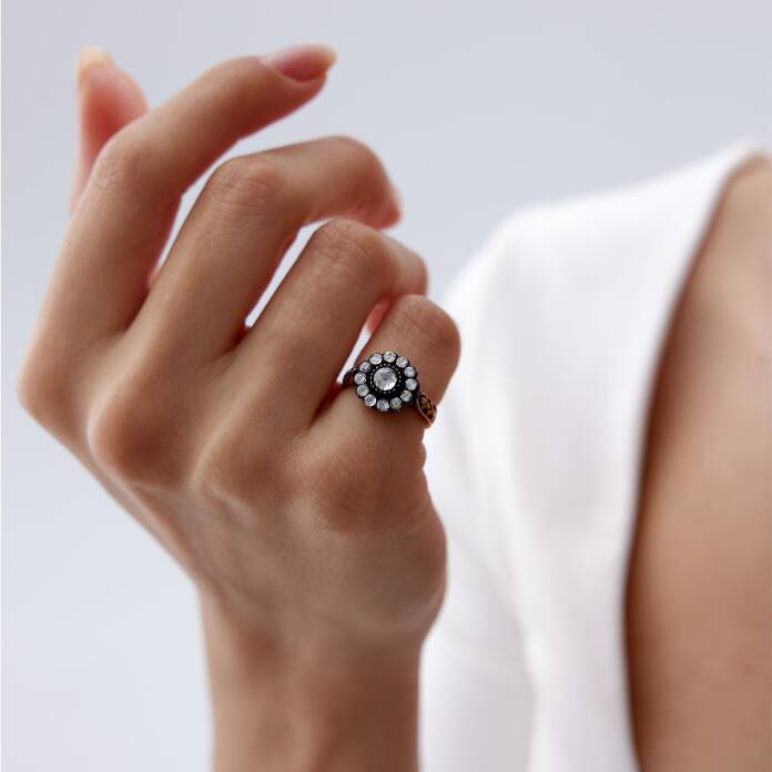 0.90 Ct Elmas Multi Yüzük - 2