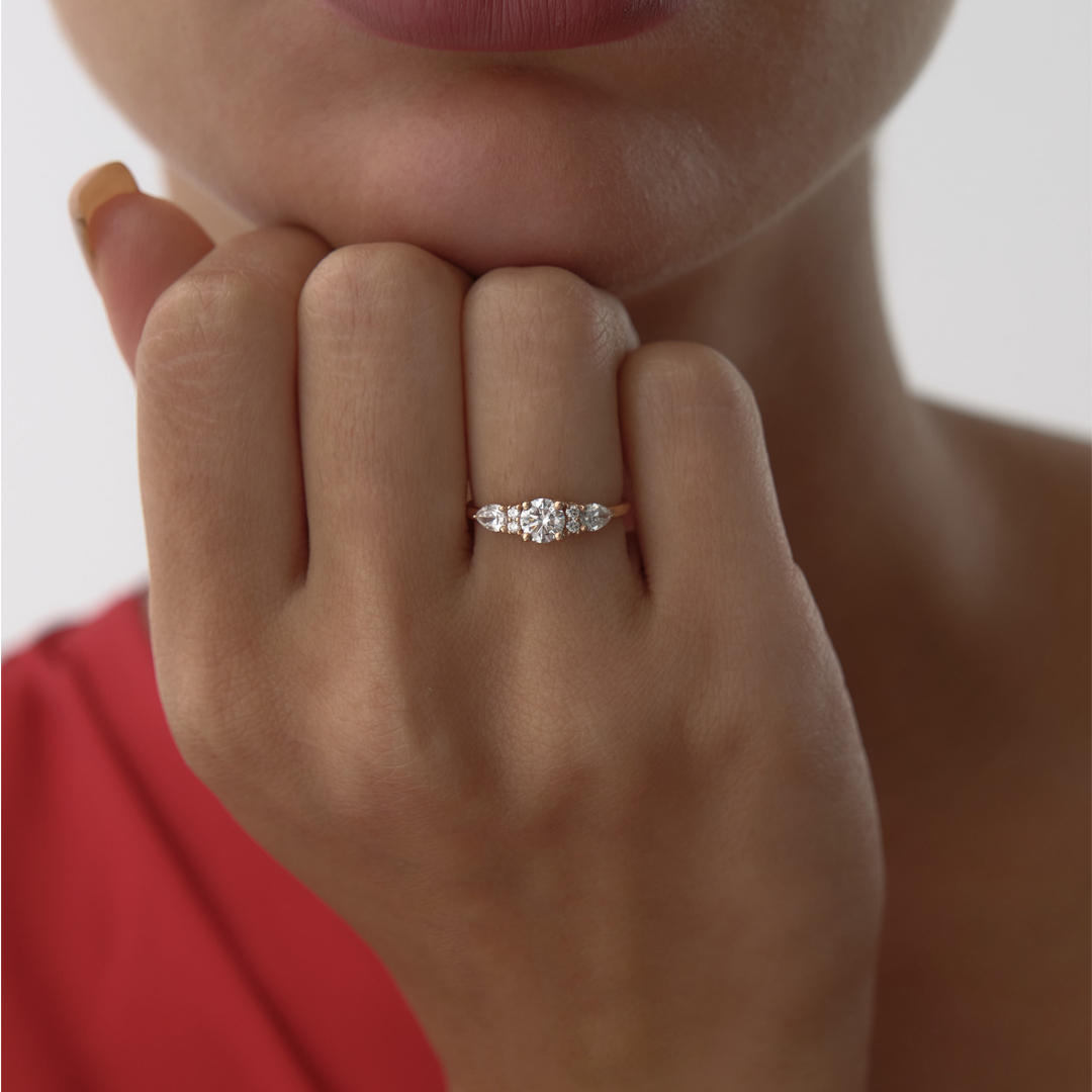 0.92 ct Annie Pırlanta Yüzük - 1