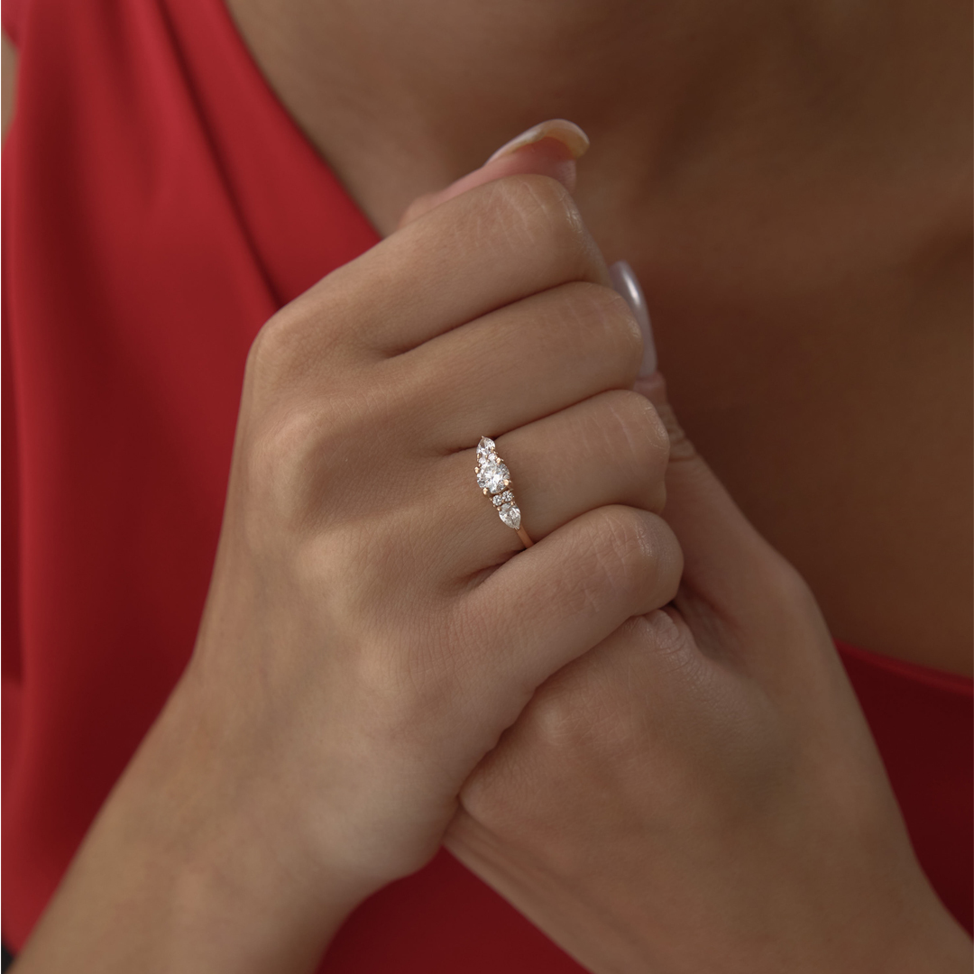 0.92 ct Annie Pırlanta Yüzük - 2