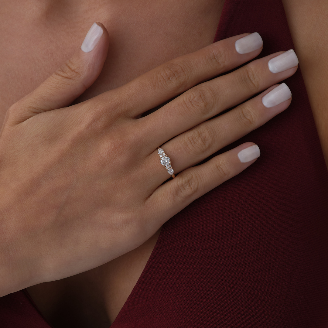 0.92 ct Louis Pırlanta Yüzük - 3