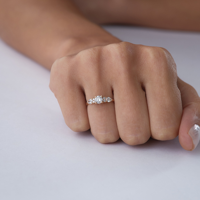 0.92 ct Louis Pırlanta Yüzük - 4