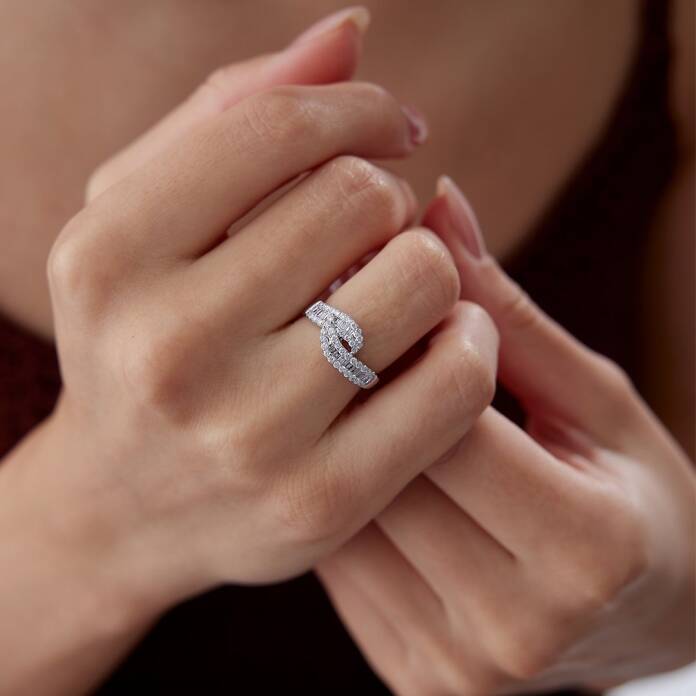 1.06 Ct Pırlanta Sonsuzluk Yüzük - 1