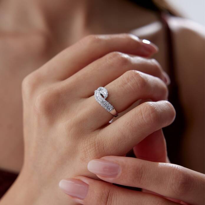 1.06 Ct Pırlanta Sonsuzluk Yüzük - 2