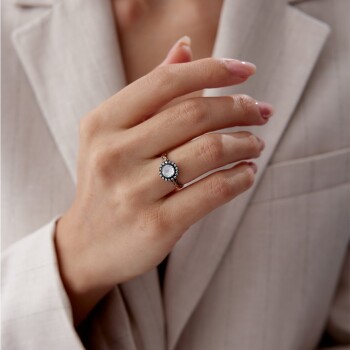 1.08 Ct Elmas Yuvarlak Yüzük - Özkonak (1)