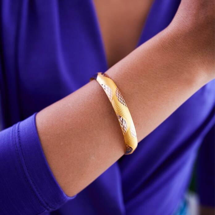 14 Ayar Altın Ada Bilezik - 1