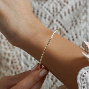 14 Ayar Altın Başak Ajda Bilezik - Koçak