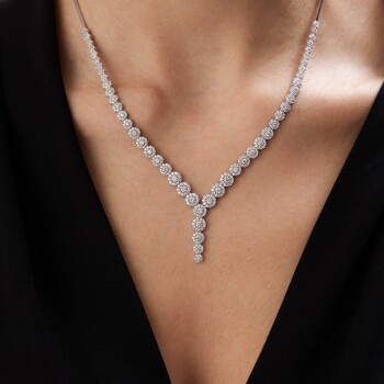 14 Ayar Altın Çiçek Model Set - C.sümer