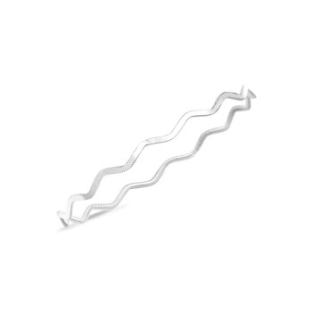 14 Ayar Altın Zig Zag Ajda Bilezik - 4